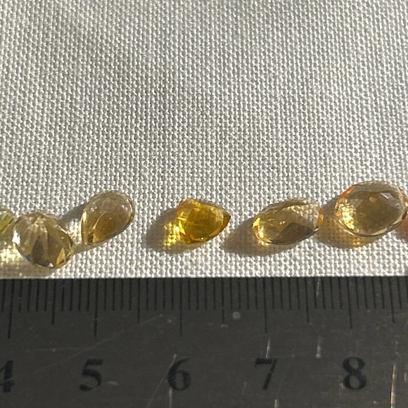 Citrine Semi precious stones minimum five stones for $20 - Picture 4 of 4